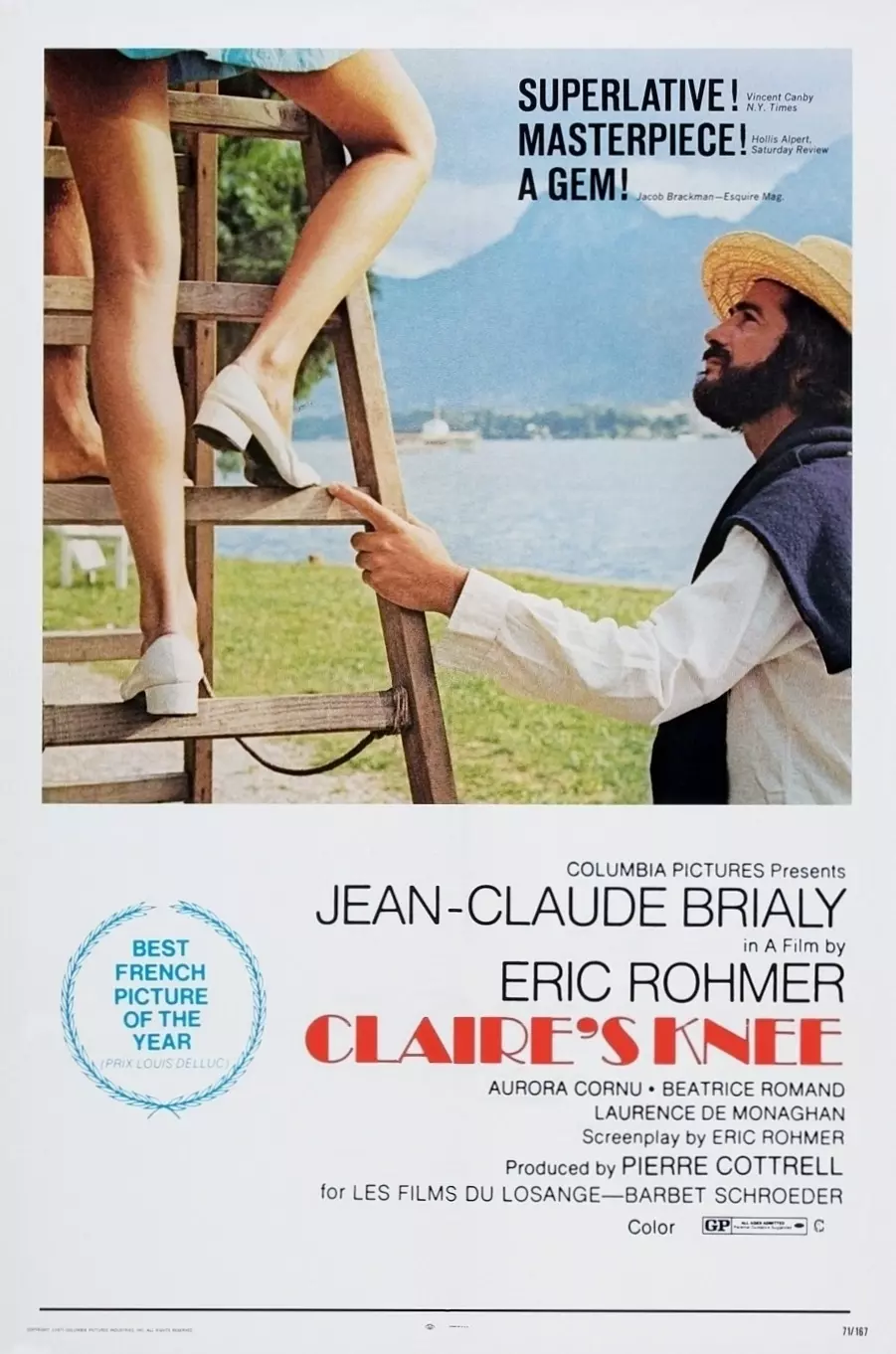 ดูหนังออนไลน์ Claire’s Knee (1970)